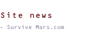About this site, Survive Mars.com
