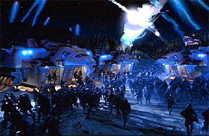 Starship Troopers Landing