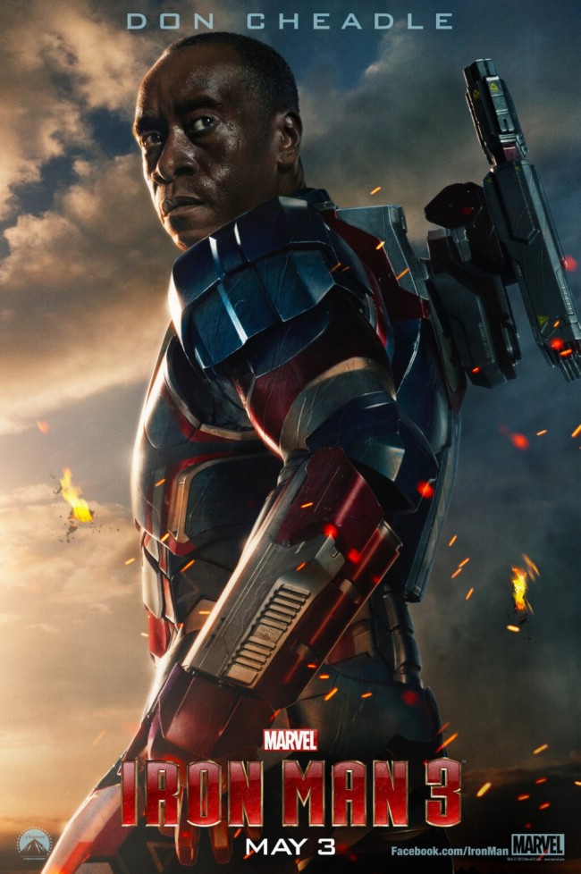 Iron Man 3 Rhodey Rhodes