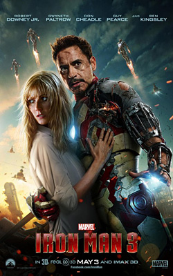 Robert Downey Jr. & Gwyneth Paltrow in Iron Man 3 