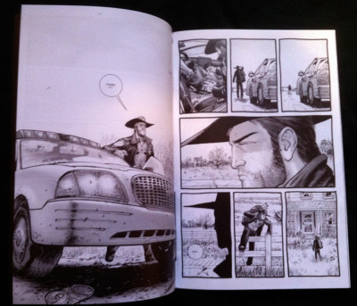 An interior look at The Walking Dead #1