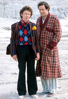 Simon Jones and David Dixon in The Hitchhiker's Guide to the Galaxy