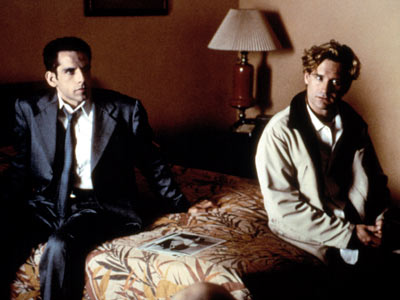 Bill Pullman and Ben Stiller in Zero Effect