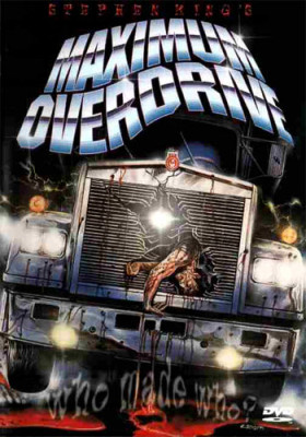 Gruesome poster for a DVD release of Maximum Overdrive