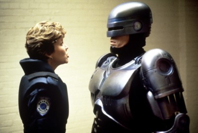 Nancy Allen and Peter Weller