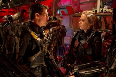 Tom Cruise and Emily Blunt in Edge of Tomorrow