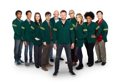 The cast of Community