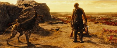 Riddick and his dog-thing