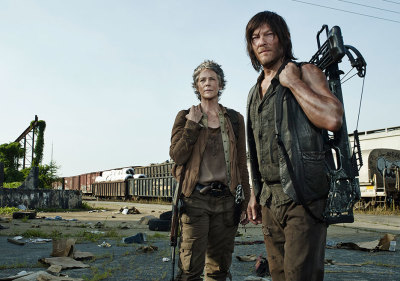 Norman Reedus and Melissa McBride