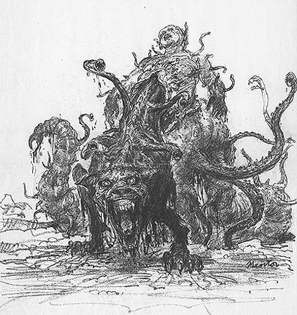 The Thing 1982 pre-production art