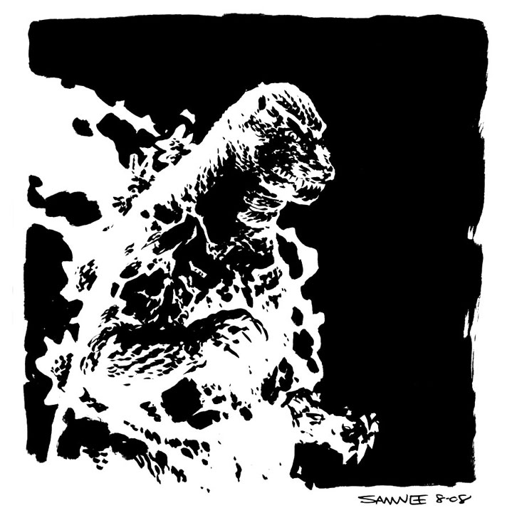 Chris Samnee Godzilla