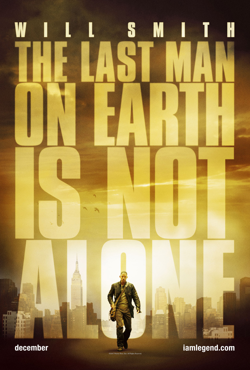 I Am Legend movie poster